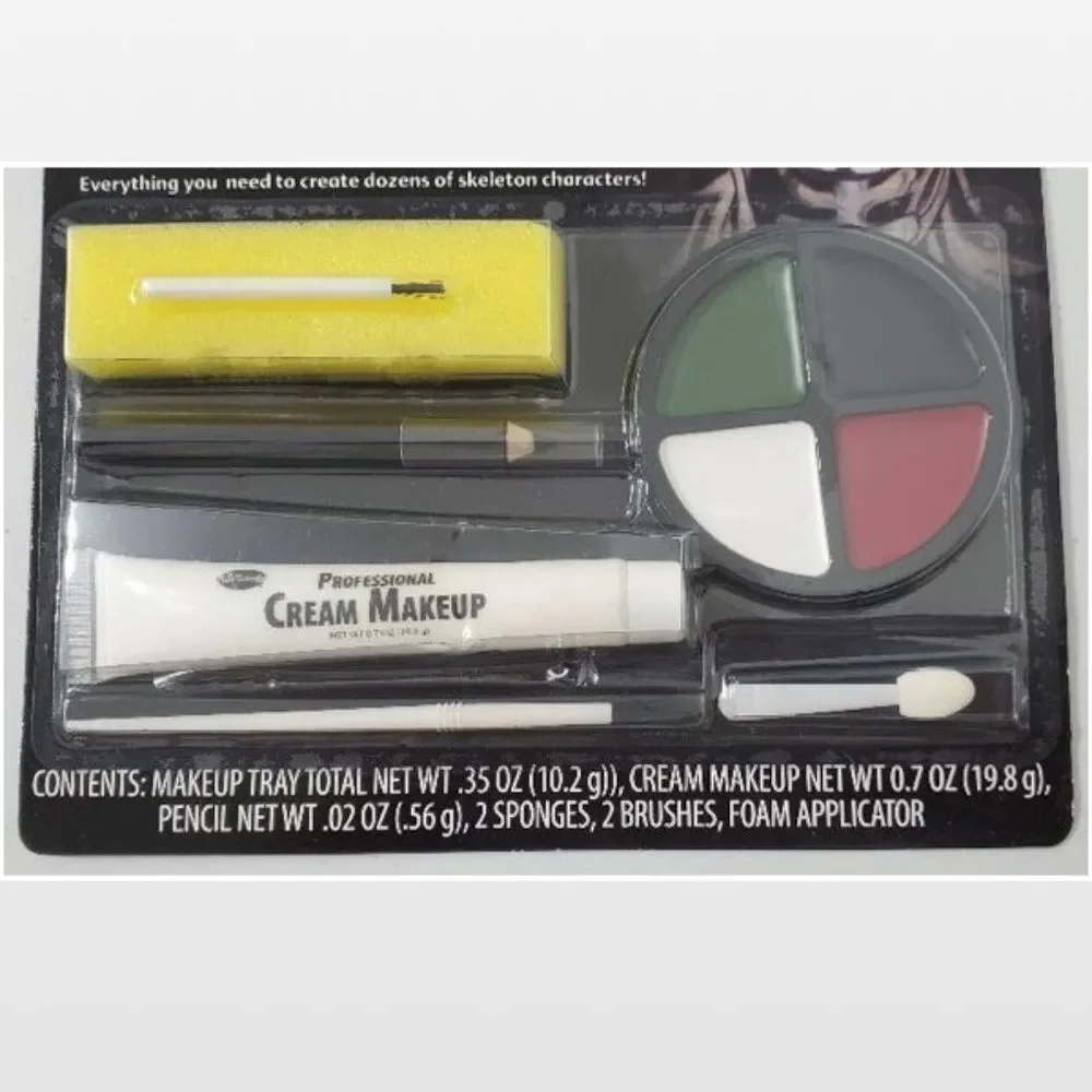 New Skulls Halloween Makeup Kit